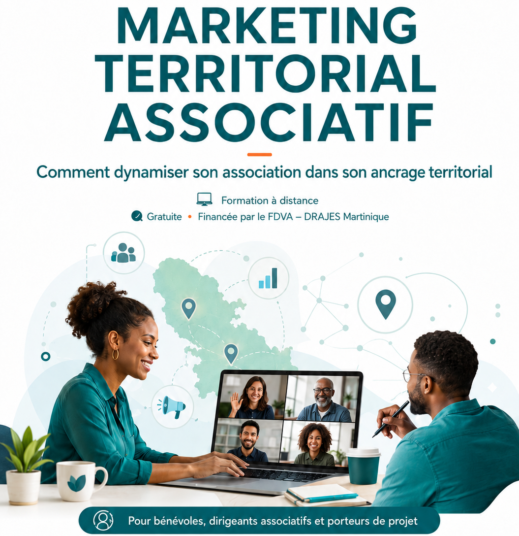 Affiche Marketing territorial associatif