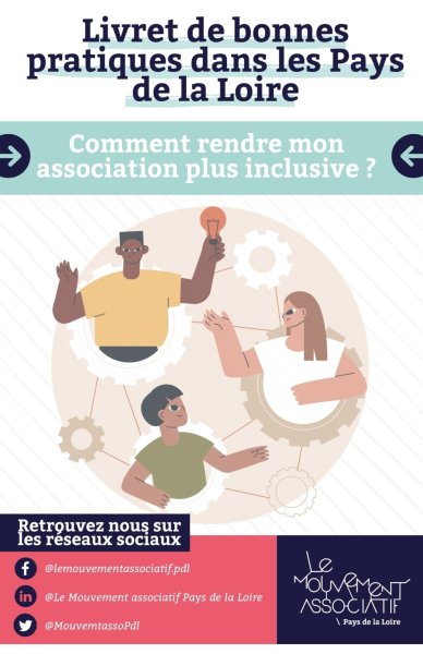 Comment rendre mon association inclusive ? Livret de bonnes pratiques dans les Pays de la Loire