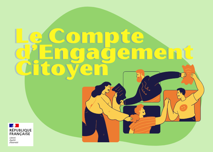 Le compte engagement citoyen (CEC) - illustration pour vignette de l'article sur le portail de formation des bénévoles PACA