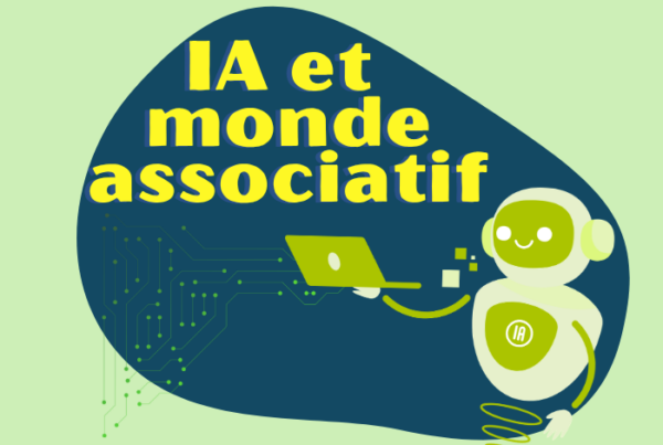 IA et monde associatif illustration robot